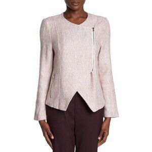 Dolce Cabo NWT Exposed Zipper Tweed Moto Jacket